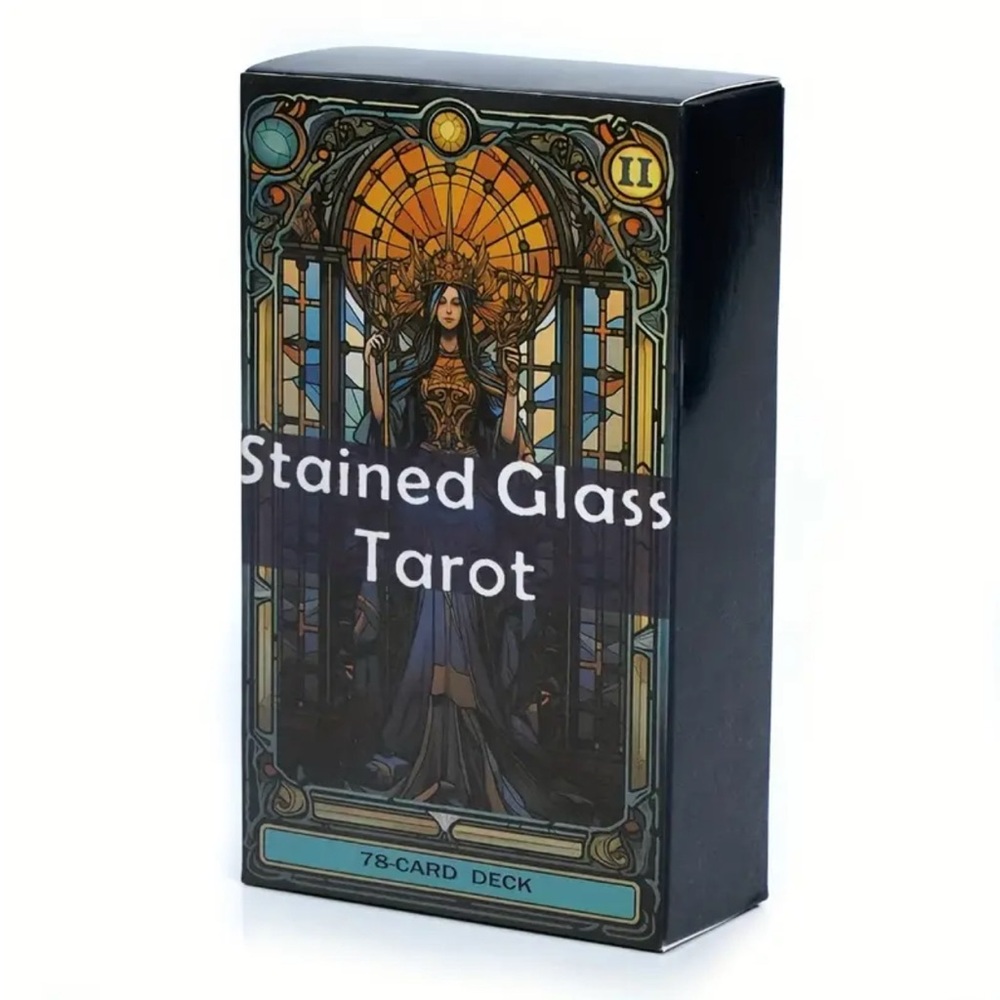 Stained Glass Tarot Deck - Multicolor